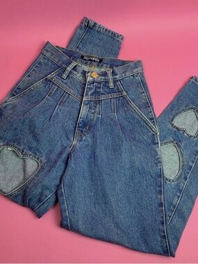 FIG & VIPER Heart Cut-Out Jeans